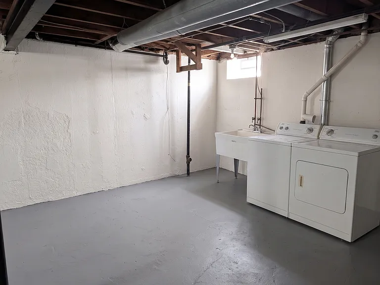 Large laundry room and additional storage