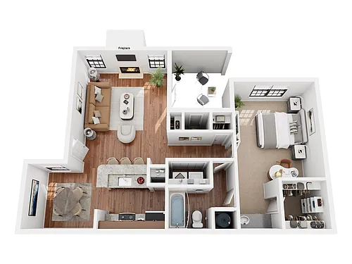 Floor plan Keystone
