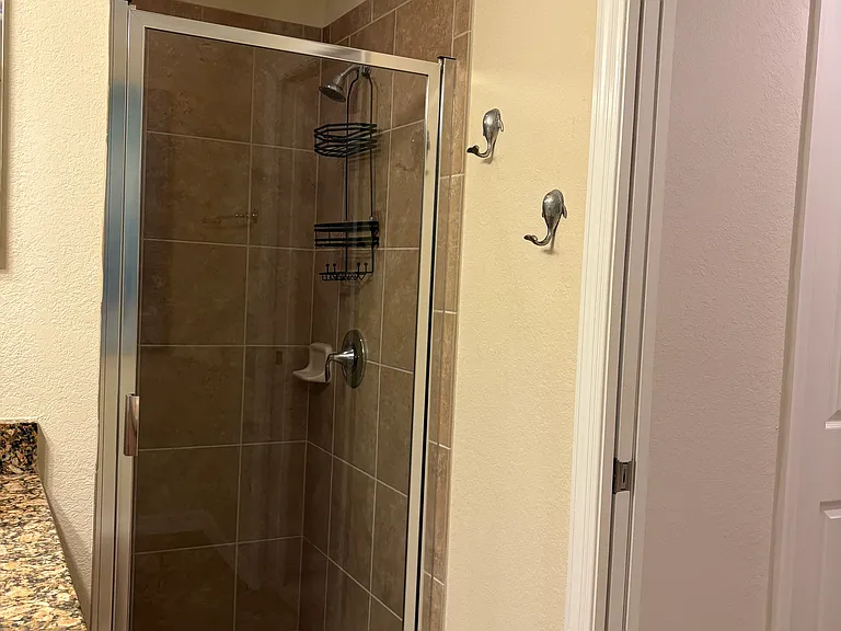 Master Bathroom 2.5 inch step