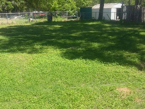 Large fenced yard