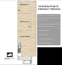 Rented by Jonis Realty