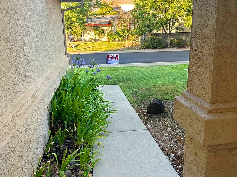 View from front door