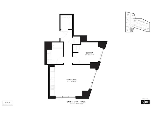 Floor plan 14 Tier