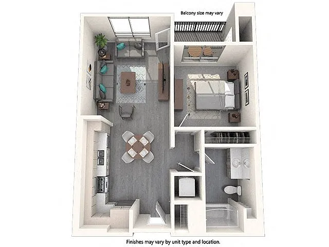 Floor plan Vive Luxe A3 Oak