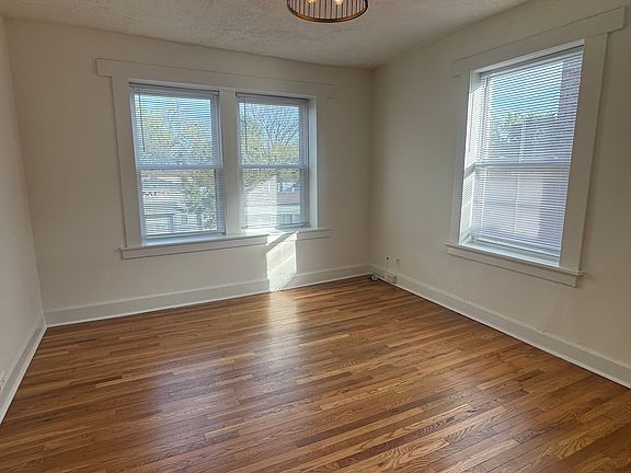 Hardwood floors, newer windows and all new light fixtures