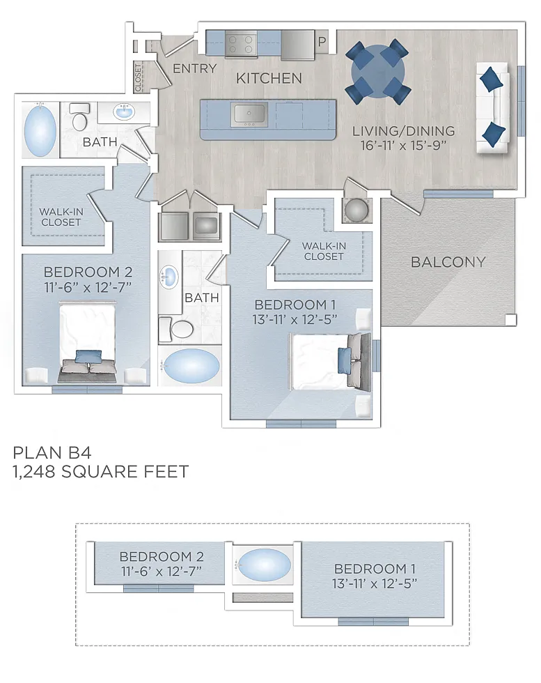 Floor plan B4
