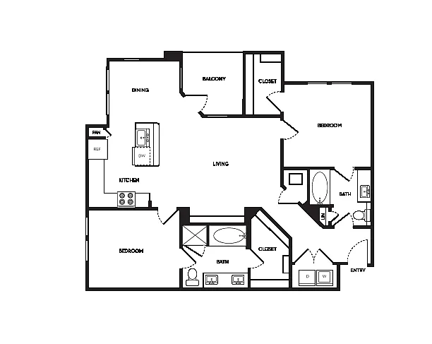 Floor plan Hazel A