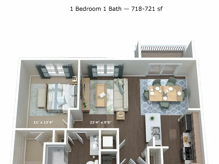 Wheelhouse Apartments on the Monon — Photo 32
