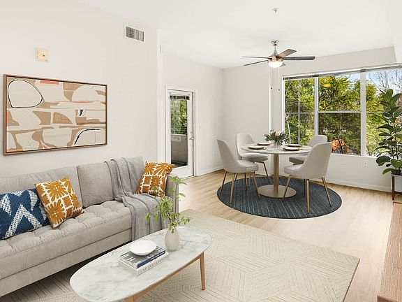Living Room with Hard Surface Flooring