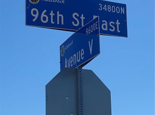 0 E Vac Avenue V8 LOT 96-20, Pearblossom, CA 93553