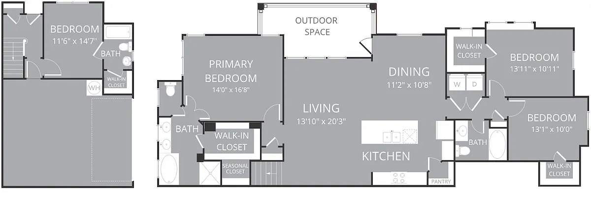 Floor plan D1