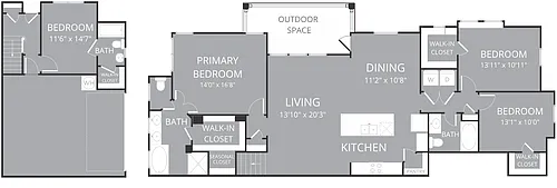 Floor plan D1
