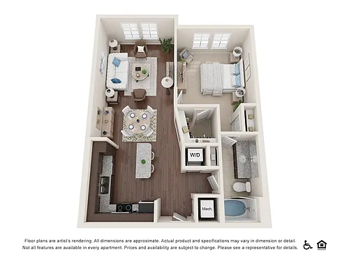 Floor plan A1-Hummingbird