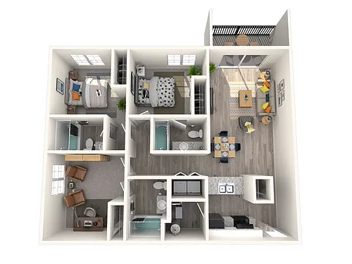 Floor plan C1