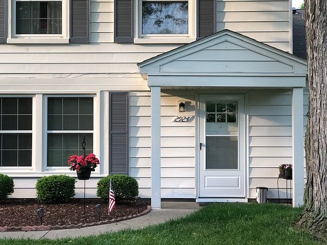 front of condo