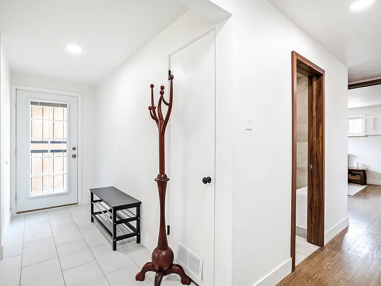 Main entrance to the home