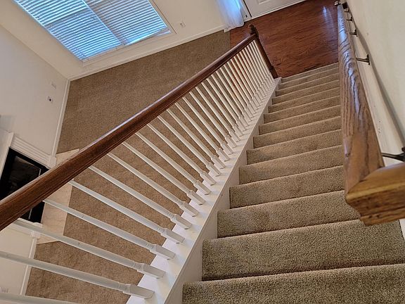 Family Room view from top of staircase