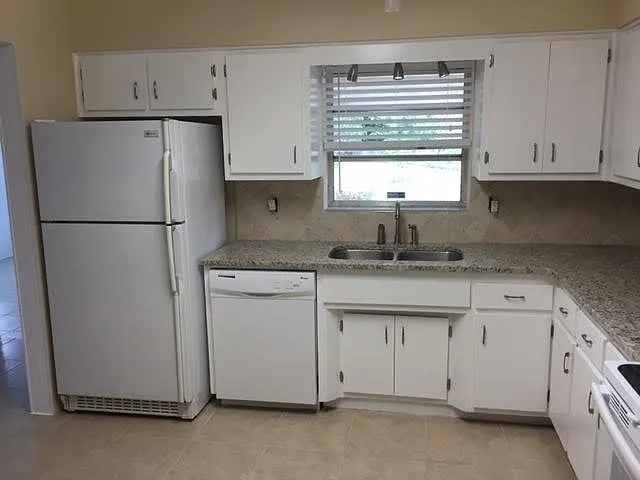 Large Kitchen with Refrigerator