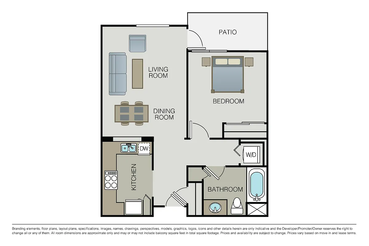 Floor plan Trevi