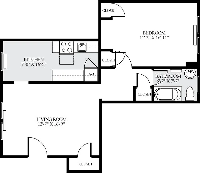 Floor plan 608