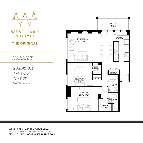 Floor plan Harriet