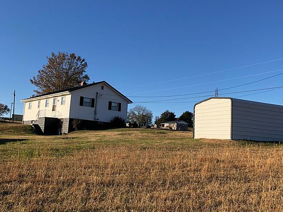 Backyard and carport