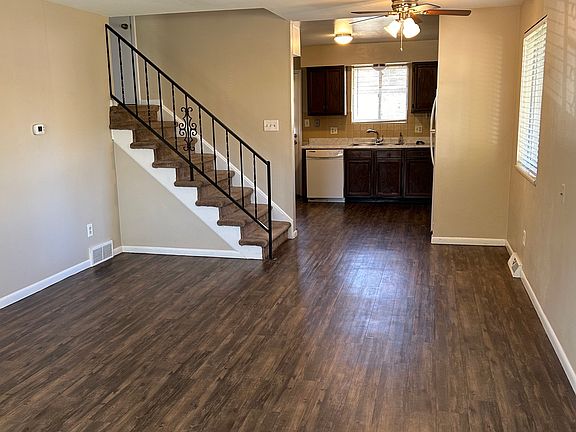 Huge living/dining area.