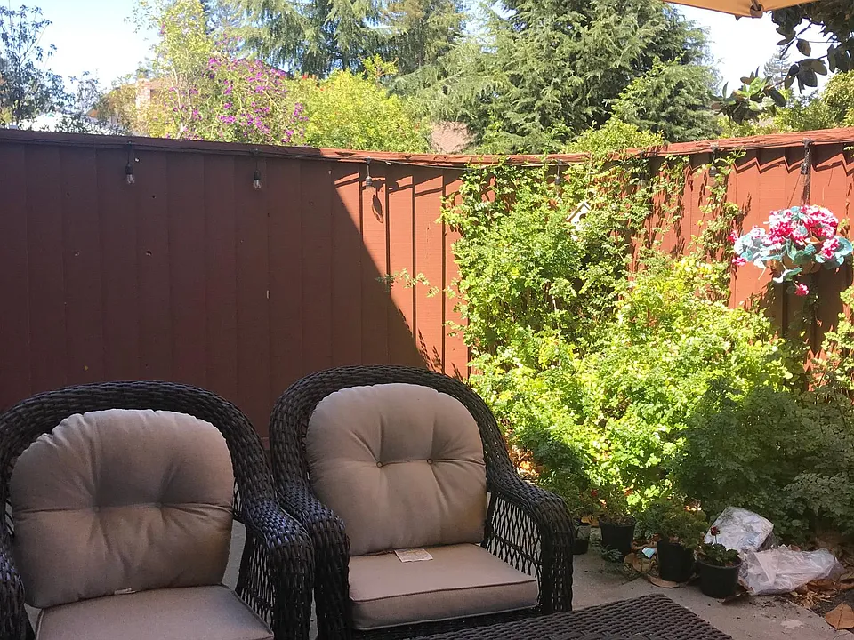 Great private patio