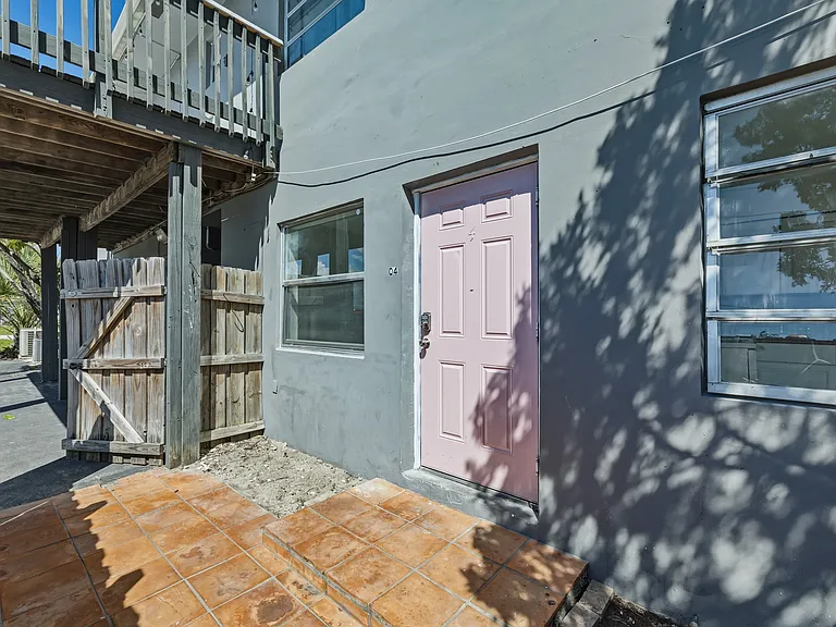 inside entrance of unit