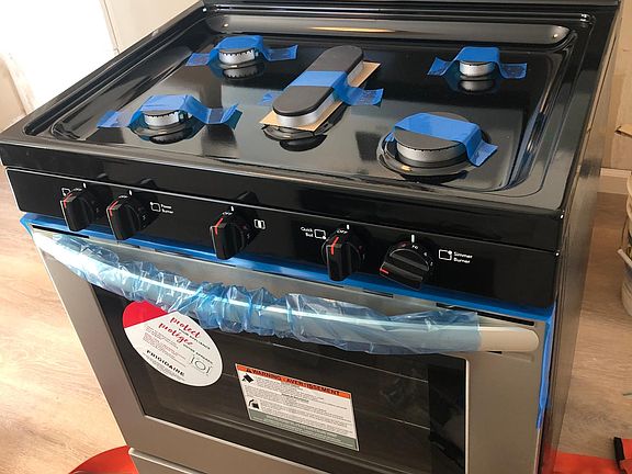 New Gas Stove