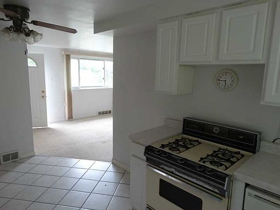 Kitchen open to Living Room
