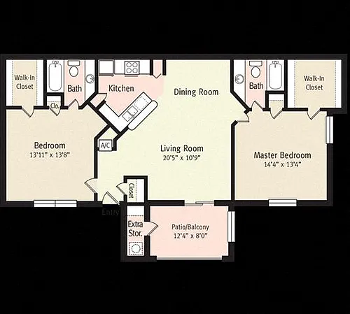 Floor plan The Sabal