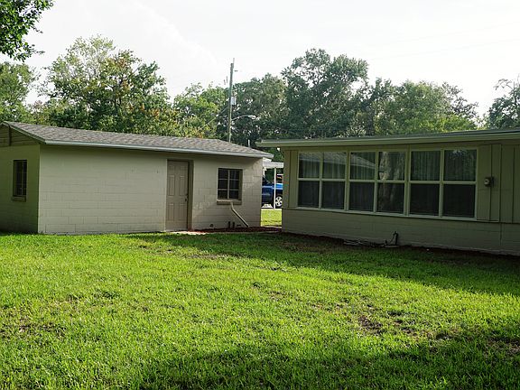 Back Yard and Detached Garag