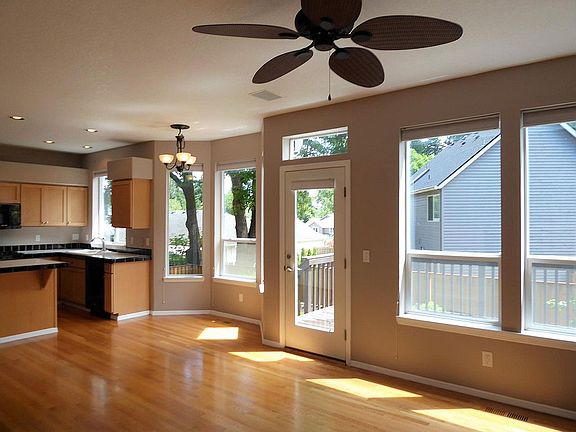 Family Room and Kitchen
