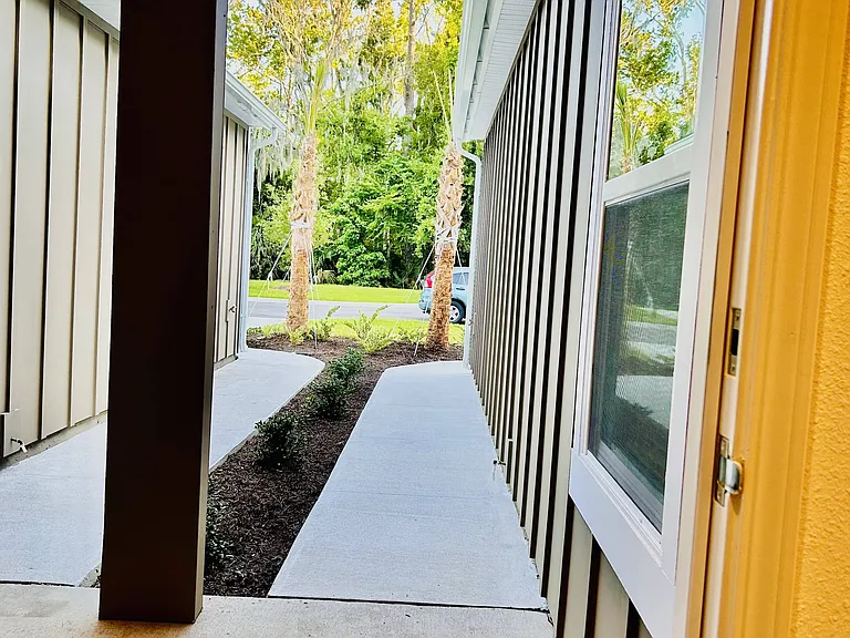 View from front entrance