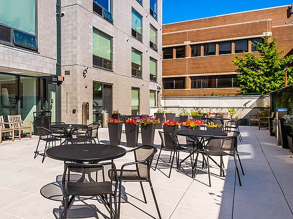 Courtyard area