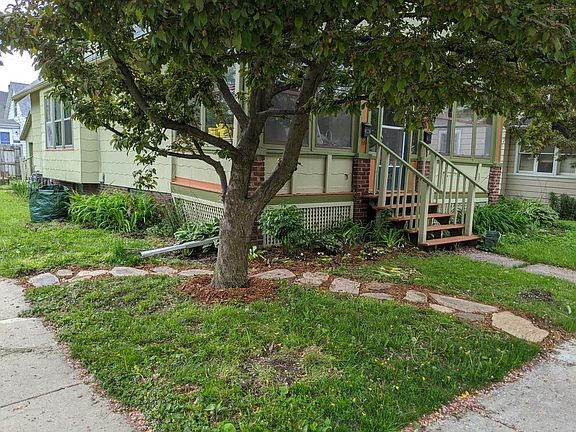 View of the house from the street.