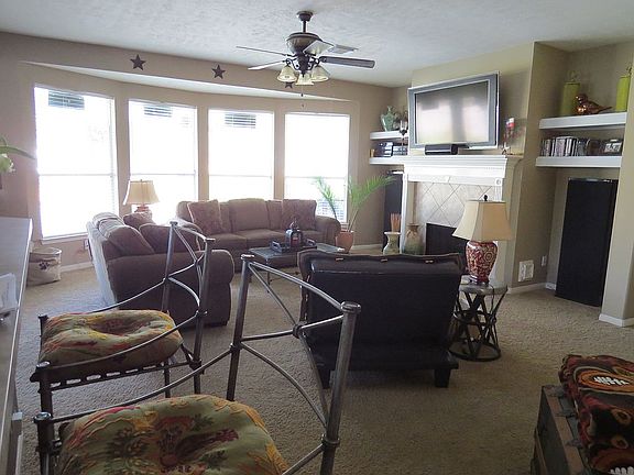 Open Den with View of Pool