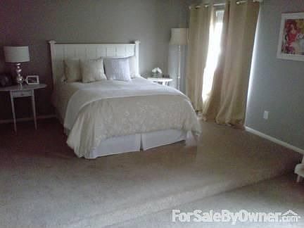 Master bedroom suite