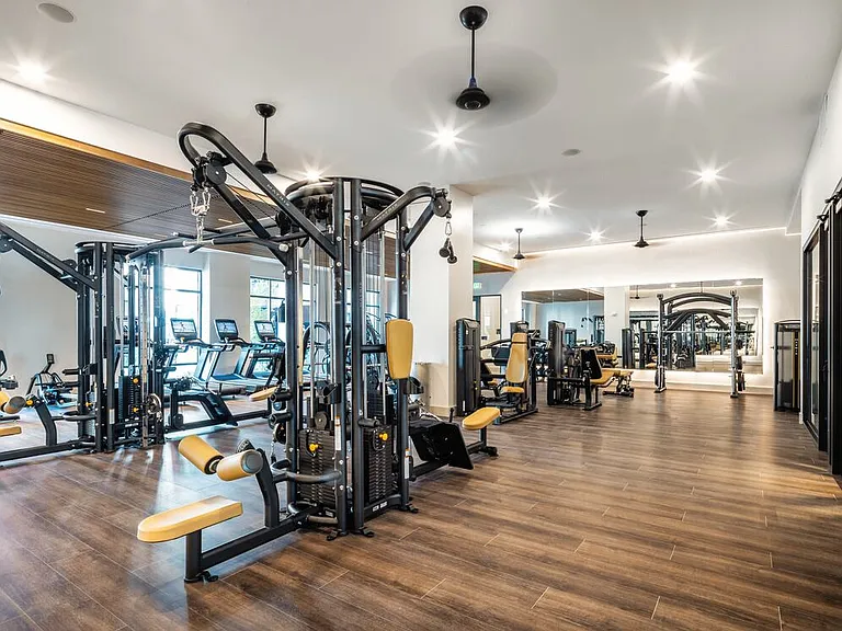 Modern, state-of-the-art fitness center