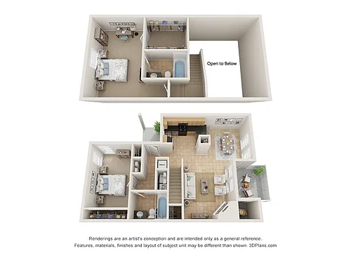 Floor plan Horizon Premium Townhome