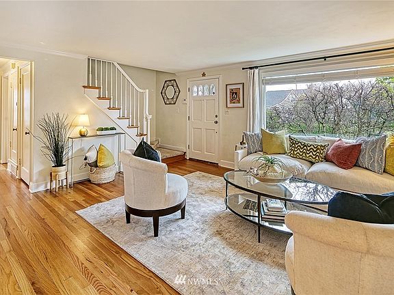 Main Floor with Hardwoods Throughout and an Abundance of Natural Light 