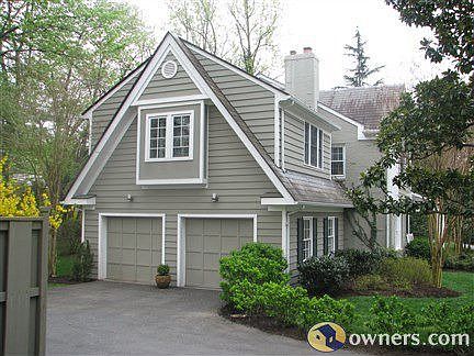 Garage with Master BR addition above