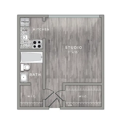 Floor plan Studio 2