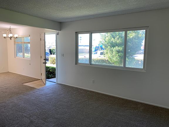 Living room and dining room.