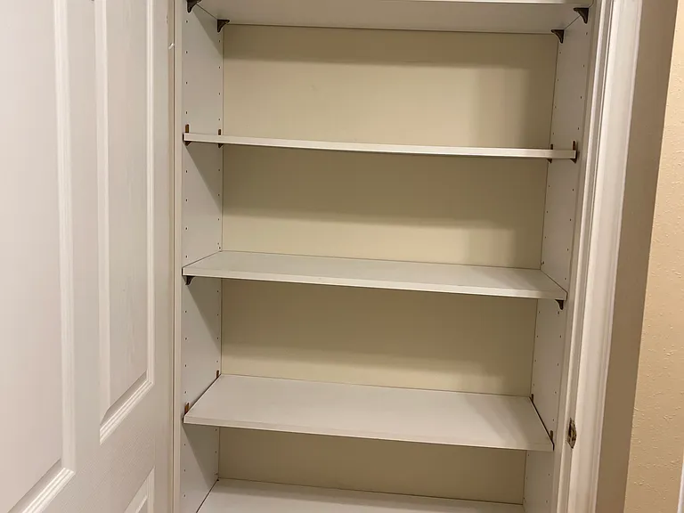 bathroom closet