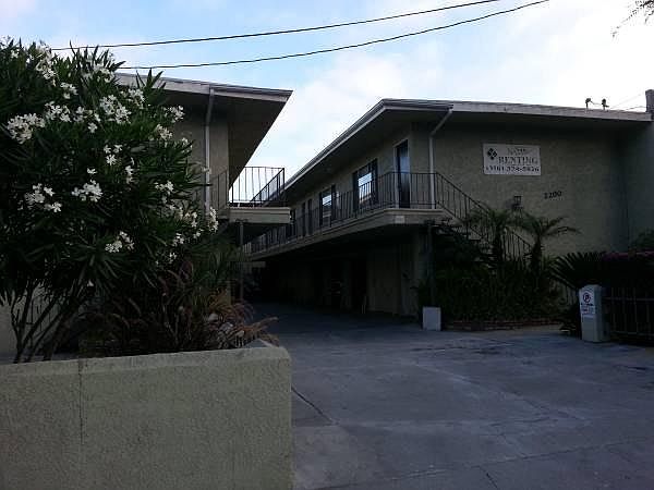 Front of the building