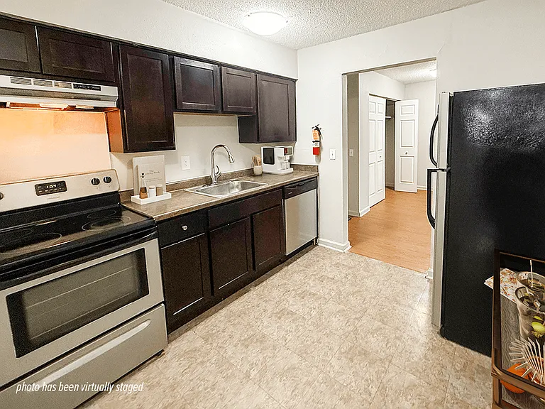 Kitchen with Stainless Steel Appliances