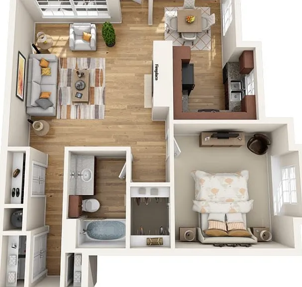 1DP Floor Plan 1DP Floor Plan