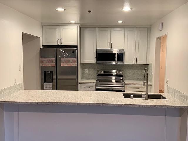 Kitchen with new appliances